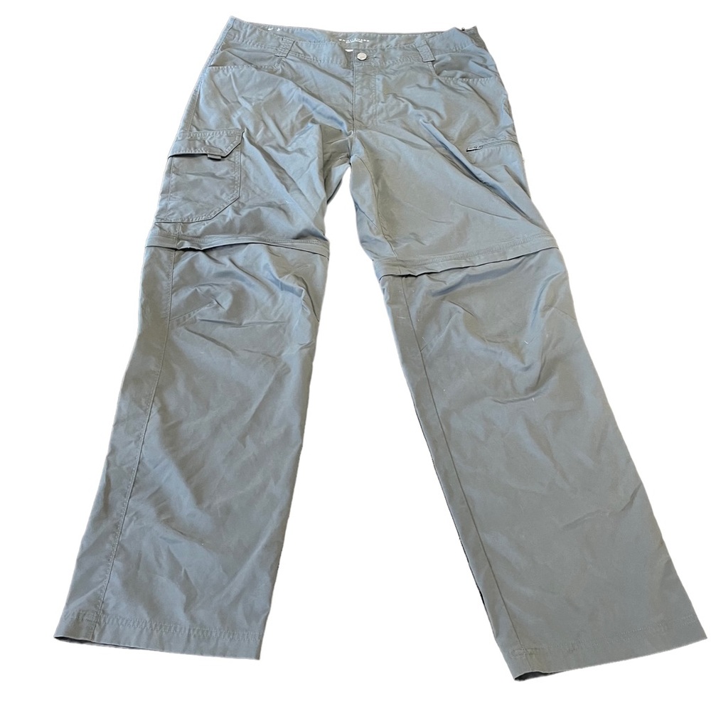 Columbia Zip off Omni Shade Sun Protection Pants Men's Size 38/32 Green